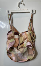 Load image into Gallery viewer, Forever 21 Womens Multicolor Abstract Spaghetti Straps Cropped Blouse Top Size S
