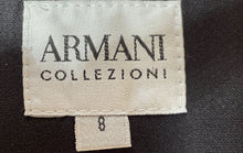 Load image into Gallery viewer, Authentic Armani Collezioni Womens Black Straight Leg Trouser Pants Size 8