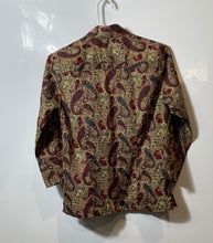 Load image into Gallery viewer, Thomas Elliott Boys Multicolor Intricate Paisley Print Button-Up Shirt Size M