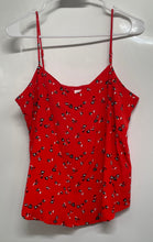 Load image into Gallery viewer, Gap Womens Multicolor Floral Spaghetti Straps V-Neck Camisole Blouse Top Size S