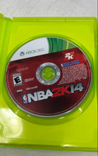 Load image into Gallery viewer, 2K Games NBA 2K14 Multiplayer Basketball Video Game For Xbox 360 No Tested