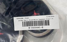 Load image into Gallery viewer, Authentic Nike Boys Air Jordan Max Aura Black White Sneakers Shoes 2.5Y Damaged