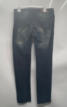 Load image into Gallery viewer, Desigual Mens Blue Printed Denim Dark Wash Regular Fit Straight Leg Jeans Sz 32