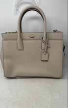 Load image into Gallery viewer, Kate Spade New York Womens Cameron Street Candace Nude Satchel Bag Stained