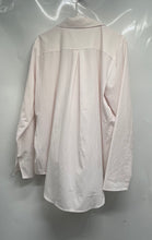Load image into Gallery viewer, Calvin Klein Womens Light Pink Long Sleeve Collared Button-Up Shirt Size XL