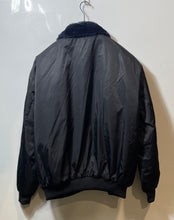 Load image into Gallery viewer, Fieldmaster Mens Black Long Sleeve Full-Zip Winter Bomber Jacket Size 4XL