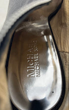 Load image into Gallery viewer, Michael Kors Womens Black Leather Cone Platform Ankle Booties Size 10M
