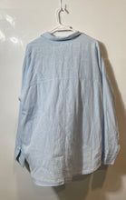 Load image into Gallery viewer, Old Navy Mens Blue Long Sleeve Collared Boyfriend Fit Button-Up Shirt Size XL