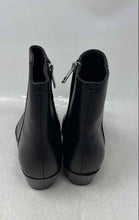 Load image into Gallery viewer, Marc Fisher Womens Jina Black Leather Side Zip Ankle Booties Size 6.5 M
