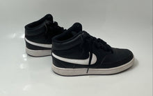 Load image into Gallery viewer, Nike Womens Court Vision Mid CD5436-001 Black White Sneakers Shoes Size 6.5