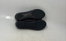 Load image into Gallery viewer, Melissa X Karl Lagerfeld Womens Black Round Toe Slip-On Ballet Flats Size 7