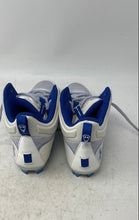 Load image into Gallery viewer, Under Armour Mens Command MC Mid 3025639-102 White & Blue Football Cleats Size 7