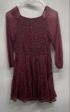 Load image into Gallery viewer, Abercrombie & Fitch Girls Multicolor Floral Long Sleeve Mini Dress Size 13/14