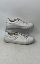 Load image into Gallery viewer, Guess Womens White Monogram Round Toe Lace-Up Sneakers Shoes Size 8.5M
