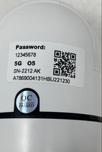 Load image into Gallery viewer, White 360 Degree Pan And Tilt 1080p WiFi Smart Bulb Security Camera Not Tested