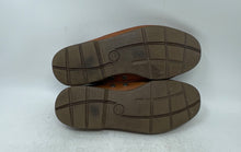 Load image into Gallery viewer, Timberland Mens Brown Leather Stitching Moc Toe Lace-Up Boat Shoes Size 8.5M