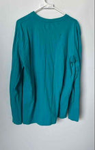 Load image into Gallery viewer, NFL Mens Aqua Miami Dolphins Long Sleeve Crew Neck Football T-Shirt Size Large