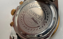 Load image into Gallery viewer, Authentic Invicta Men's Copper Tone/Silver Tone Watch