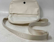 Load image into Gallery viewer, Lole Womens White Inner Pockets Adjustable Strap Flap Magnetic Crossbody Bag