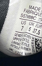 Load image into Gallery viewer, Converse Womens CT All Star Ox 557988C Black White Sequin Sneaker Shoes Size 7