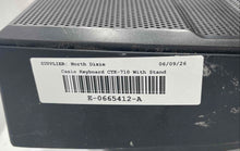 Load image into Gallery viewer, Casio CTK-710 Black White 61 Key Piano Electronic Keyboard With Stand