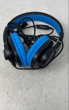 Load image into Gallery viewer, Butfulake SL-300 Black Blue Adjustable Headband Over-Ear Pro Gaming Headset