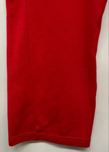Load image into Gallery viewer, Adidas Mens Red Flat Front Elastic Waist Straight Leg Track Pants Size Medium