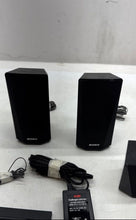 Load image into Gallery viewer, Sony Black Home Audio Portable Surround Sound Speakers Set Of 3 Not Tested