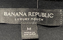 Load image into Gallery viewer, Banana Republic Mens Black Long Sleeve Crew Neck Pullover T-Shirt Size M