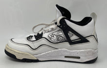 Load image into Gallery viewer, Authentic Nike Kids Air Jordan 4 Retro DC4101-100 White Sneaker Shoes Size 6.5Y