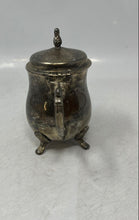 Load image into Gallery viewer, Lot Of 2 Pcs Silver Tone Mini Jar Home & Kitchen Sugar Bowl & Teapot