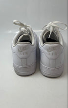 Load image into Gallery viewer, Nike Mens Air Force 1 Low White Leather Low Top Lace-Up Sneakers Shoes Size 12