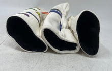 Load image into Gallery viewer, Lot Of Assorted 3-Pcs White Leather Fairway Wood And Driver Golf Club Head Cover