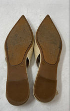 Load image into Gallery viewer, Gianni Bini Womens Vanna Beige Slip-On Pointed Toe Slingback Flats Size 10M