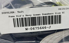 Load image into Gallery viewer, Puma Kids Graviton 381989-14 Navy Green Sneakers Shoes Size 6C