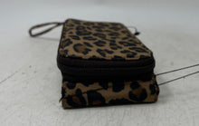 Load image into Gallery viewer, Nine West Womens Black Leopard Print Wristlet Cell Phone Wallet With Tag