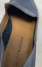 Load image into Gallery viewer, Lucky Brand Womens Cahill Navy Blue Slip-On Low Top Loafer Shoes Size 7 M