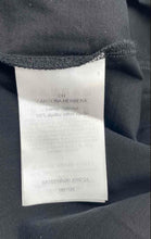 Load image into Gallery viewer, Authentic Carolina Herrera Mens Black Pullover T-Shirt Size Large Stained