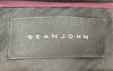 Load image into Gallery viewer, Sean John Mens Blue Flat Front Slash Pockets Straight Leg Dress Pants Sz W42xL34