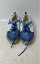Load image into Gallery viewer, Marc Fisher Womens LTD Janette Blue White Brown Lace-Up Sneaker Shoes Size 8.5M
