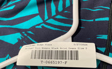 Load image into Gallery viewer, Michael Kors Womens Blue Palm Leaf Print 3/4 Sleeve Back Zip Sheath Dress Size S