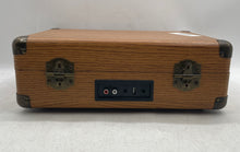 Load image into Gallery viewer, Popsky Model C5 Brown 3-Speed Audio Bluetooth Record Player Turntable Untested
