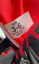 Load image into Gallery viewer, Roller Derby Kids Trac Star 5015-8759 Black Red Adjustable Roller Skates Sz 3-6