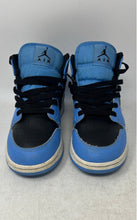 Load image into Gallery viewer, Nike Unisex Kids Air Jordan 1 Mid DQ8423-401 White And Blue Sneakers Shoes 4.5Y