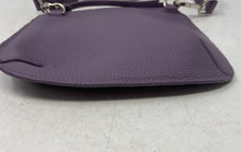 Load image into Gallery viewer, Prune Womens Mia Lavender Leather Inner Pockets Zipper Crossbody Bag With Tags