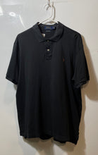 Load image into Gallery viewer, Polo Ralph Lauren Mens Black Pima Soft Touch Golf Polo Shirt Size XL