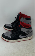 Load image into Gallery viewer, Nike Mens Air Jordan 1 Mid DQ8426-006 Black Gray Red Sneakers Shoes Size 10.5