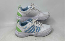Load image into Gallery viewer, K-Swiss Womens Court Express 2 94428-112-M White Leather Running Shoes Size 5.5