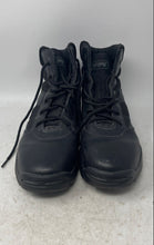 Load image into Gallery viewer, Magnum Mens Black Faux Leather Round Toe Lace-Up Ankle Combat Boots Size 10.5