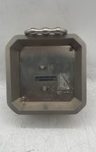 Load image into Gallery viewer, Vintage Pottery Barn Golden Gate Stainless Steel Metal Table Clock Not Tested